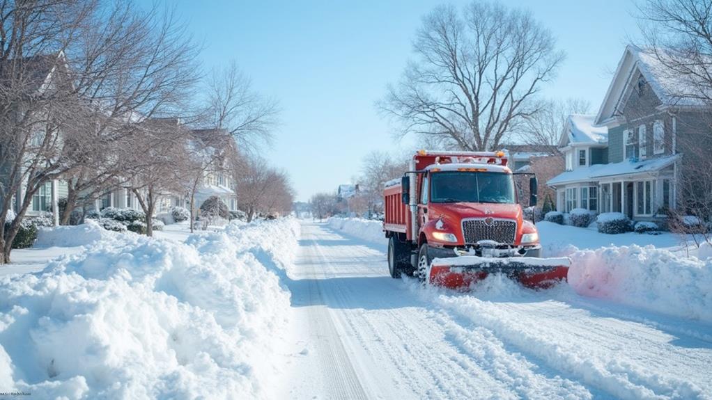 snow plowing services local