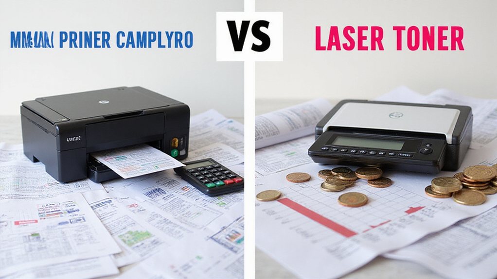 inkjet vs laser cost comparison
