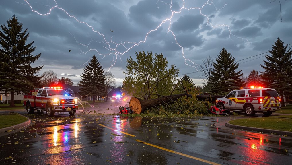 emergency tree damage response